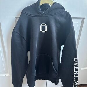 Overtime Black Kids Hoodie